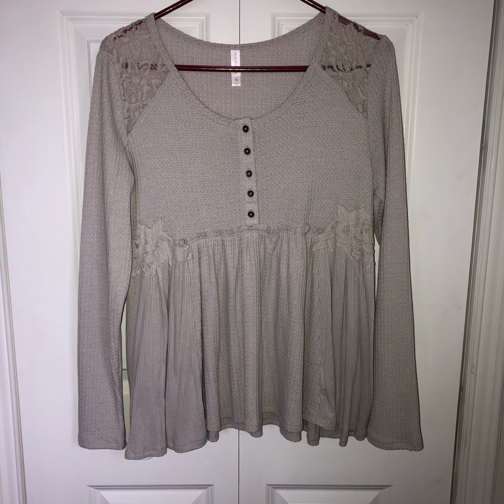 Lace Detail Top